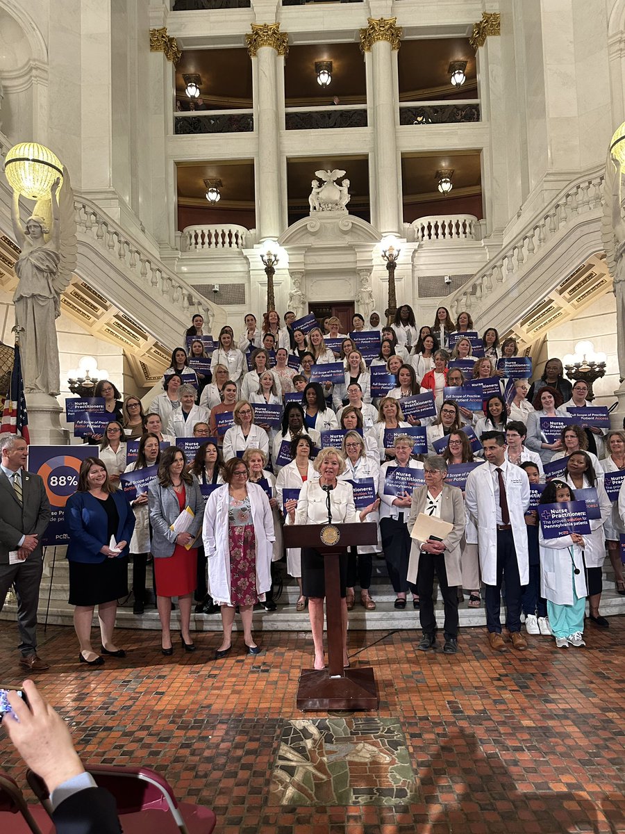 A significant number of Pennsylvanians live in areas underserved by our current health care delivery system, said @SenLisaBoscola. Allowing certified nurse practitioners to provide primary care should be an easy – and obvious – approach to addressing part of this problem.