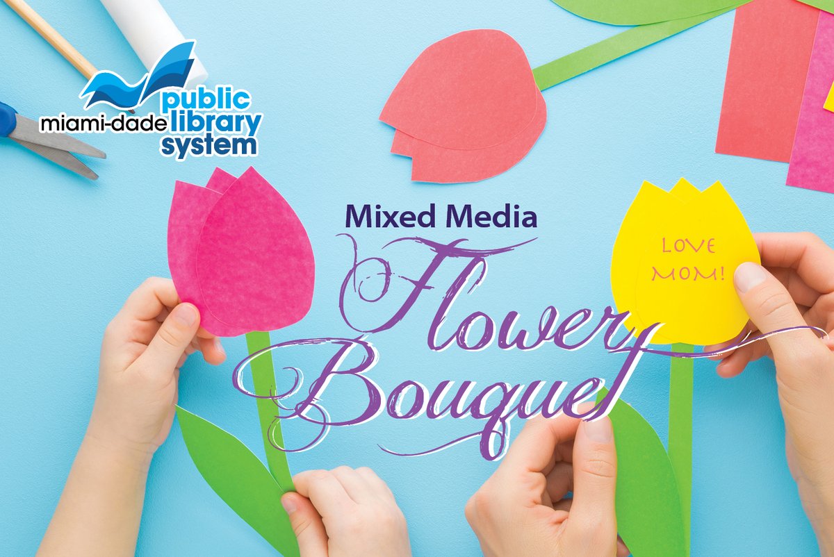 Explore the joys of mixed media! Kids can create a one-of-a-kind art piece for mom using paper, cardboard, paint and modeling clay this Saturday, May 4 at 2 p.m. at the Fairlawn Branch Library. Register at spr.ly/6016jGHBo.