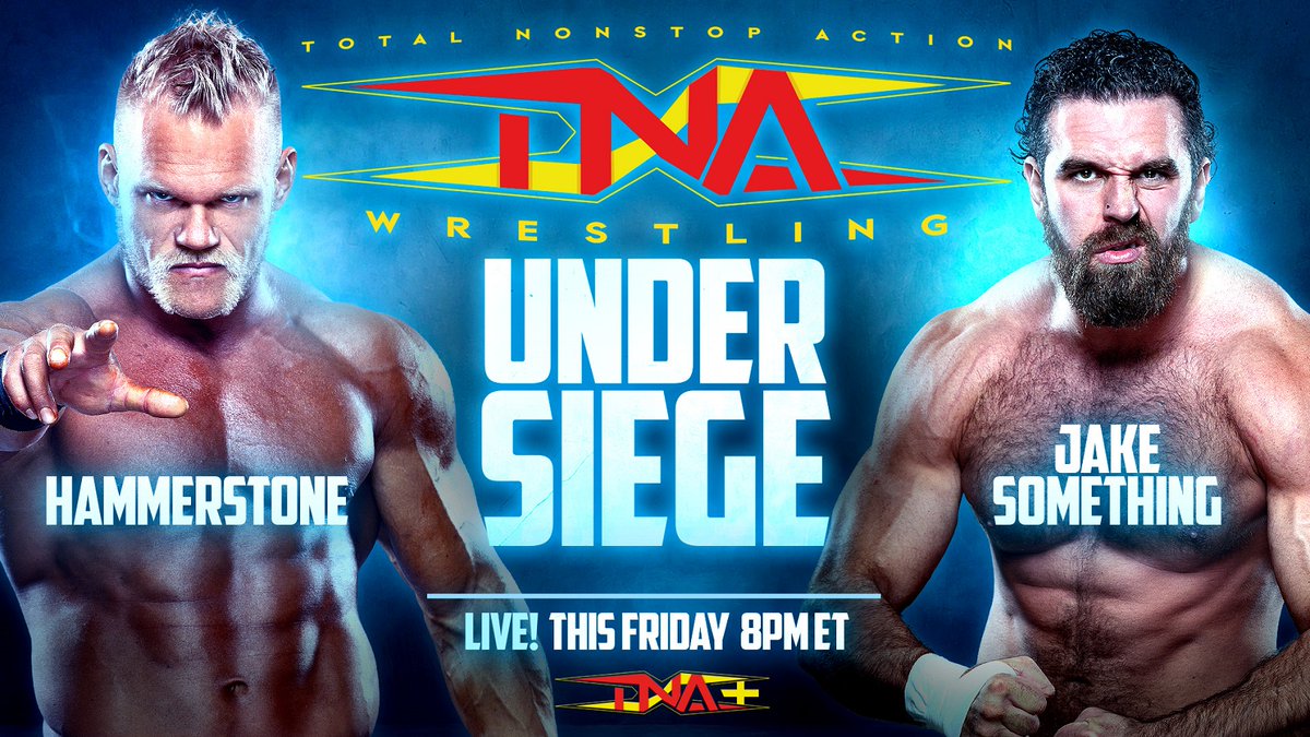 .@JakeSomething_'s conversation with @milanmiracle was cut short by a hostile @alexhammerstone on #TNAiMPACT! What started as a heated exchange is set to explode into a full-scale battle on TNA+ at #TNAUnderSiege! 🎟️: ticketmaster.com/tna-wrestling-… 📺: watch.tnawrestling.com/live/263383