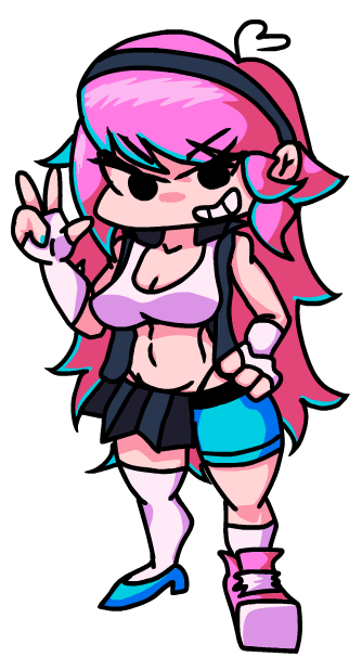 StarryBarieNSFW's tweet photo. design by ATH (my best friend) #gf #GIRLFRIEND #fnf #gfart #vssonicexe #fridaynightfunkin #pixelart https://t.co/orz4PcjtHC