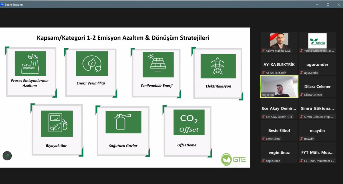 MARKA tarafından desteklenen Yeşil Dönüşüm Danışmanlığı Projemiz kapsamında, 30 katılımcımızın “Yeşil Dönüşüm Olgunluk Analizinin Yapılması ve Yol Haritasının Oluşturulması” çalışması tamamlandı. Projemizin son aşamasında; Yeşil Dönüşüm çerçevesinde elde edilen sonuçların…