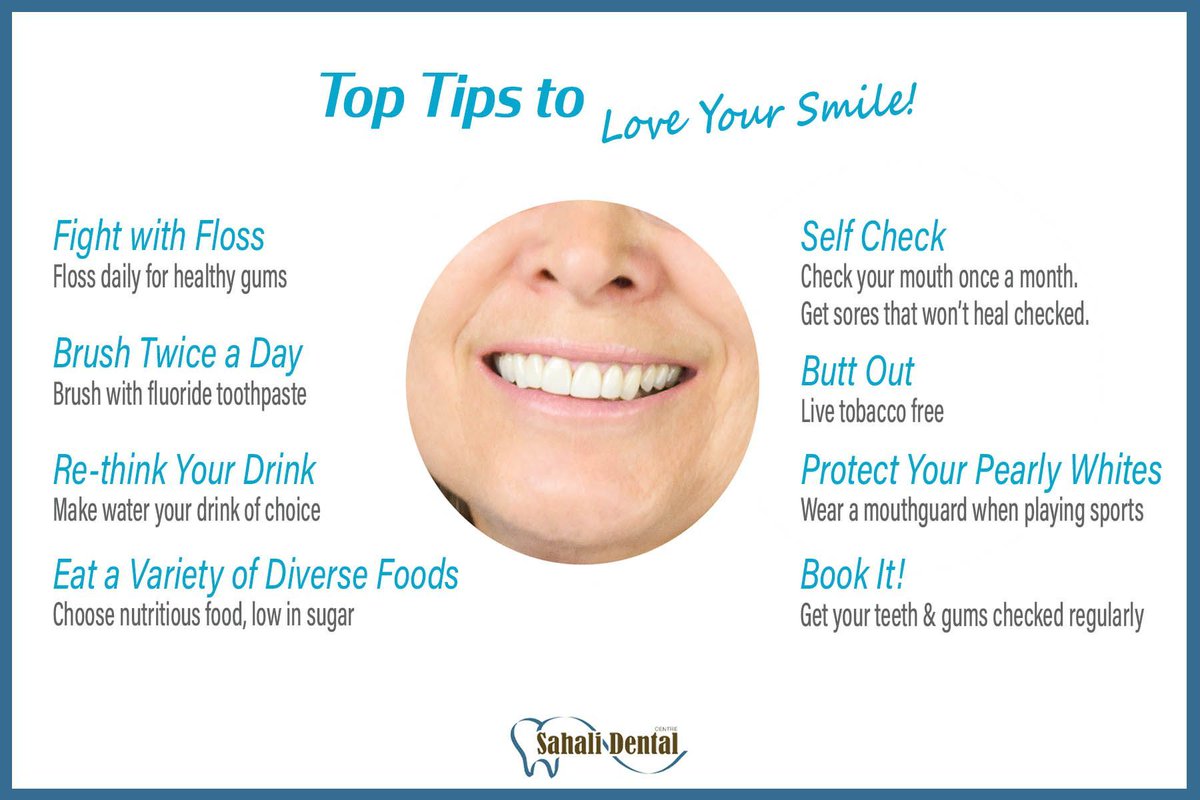 Good oral health starts with good habits. Here are our best tips of what you can make part of your regular routine.
#oralhealth #dentalcare #heathlyhabits #oralhealthmonth