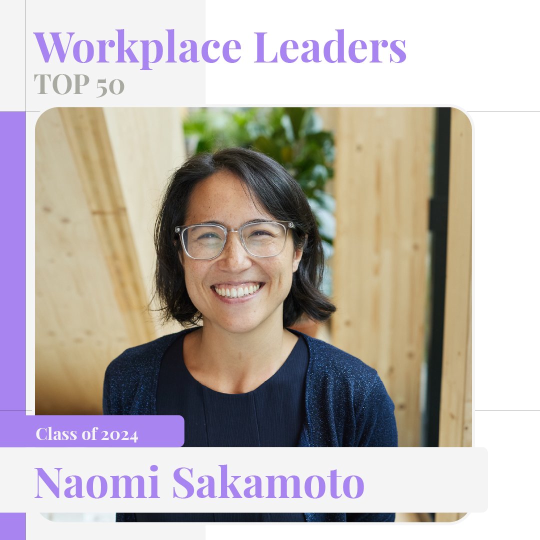 Exciting news! Gensler’s Naomi Sakamoto has been named amongst the 2024 class of Workplace Leaders Top 50. Congratulations, Naomi, on this well-deserved recognition for driving positive change in the industry! 🌟 #WorkplaceLeaders #GenslerDesign