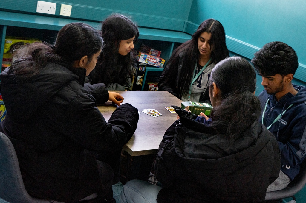 Our gaming area is a big hit with students 😃⁠ ⁠⁠ Don't forget the space is a bookable area, stocked with a fantastic range of new and retro games. Come and try it out, there is something for everyone ♟️🃏🎲⁠ ⁠ #SeeYourFuture ⁠