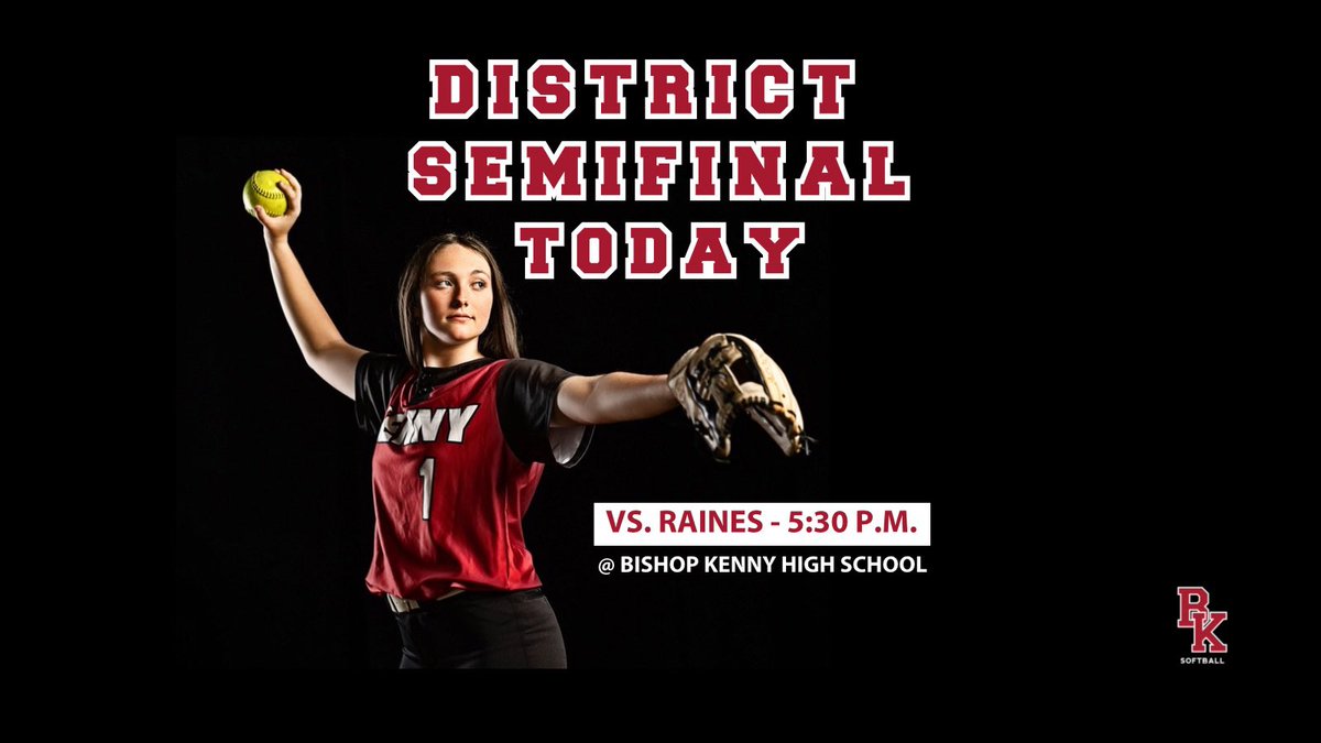 Softball District Semifinal at home today! 🎟️ 🔗: gofan.co/app/school/FL1…