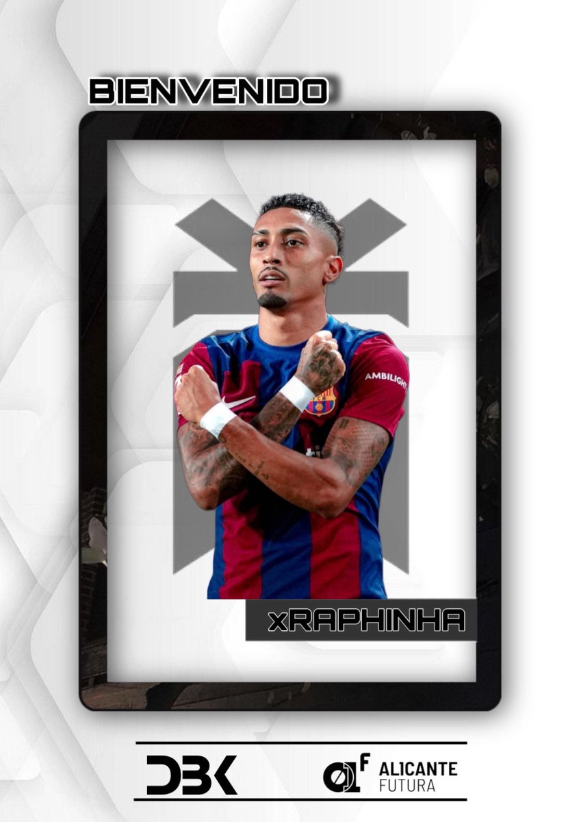 KODE FIFA (@kodegamingfifa) on Twitter photo 🚨🚨 𝗙𝗜𝗖𝗛𝗔𝗝𝗘 🚨🚨
Os presentamos el cual puede ser el último refuerzo para lo que resta de temporada. Carrilero con desborde, comunicativo, con visión y finalizador. Es un placer tenerte en casa <a href="/xRaphinha22/">ᴋᴏᴅᴇ Raphinha</a> ⚡️
Bienvenido a <a href="/KodeGamingES/">KODE GAMING</a> 🖤 🚨🚨 𝗙𝗜𝗖𝗛𝗔𝗝𝗘 🚨🚨
Os presentamos el cual puede ser el último refuerzo para lo que resta de temporada. Carrilero con desborde, comunicativo, con visión y finalizador. Es un placer tenerte en casa <a href="/xRaphinha22/">ᴋᴏᴅᴇ Raphinha</a> ⚡️
Bienvenido a <a href="/KodeGamingES/">KODE GAMING</a> 🖤