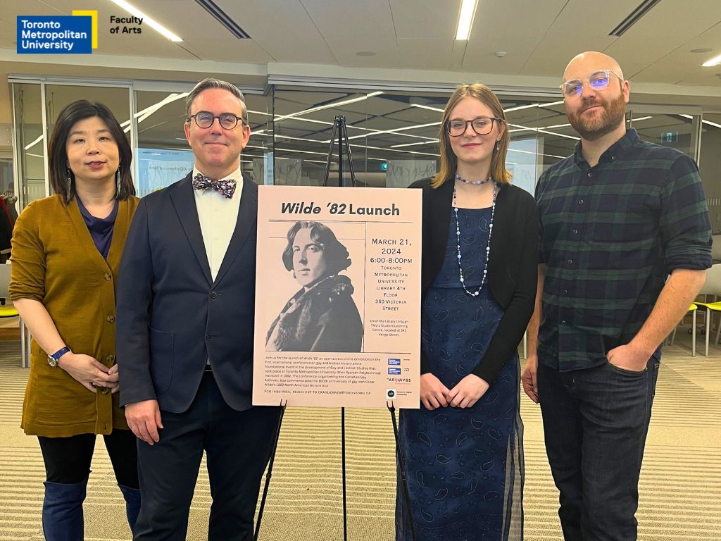 The Wilde ’82 conference is a landmark in LGBTQ2S+ studies history. The archive, a project curated by TMU faculty and students, safeguards vital discussions, nurturing ongoing dialogue and comprehension. Learn more about the project: bit.ly/4aTdcPD