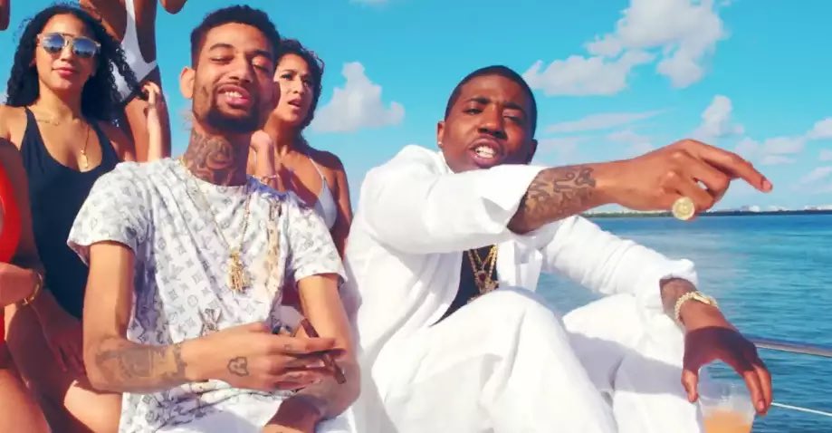 2016/17 hits
I’ll go first: 
“Everyday We Lit - YFN Lucci ft PnB Rock”