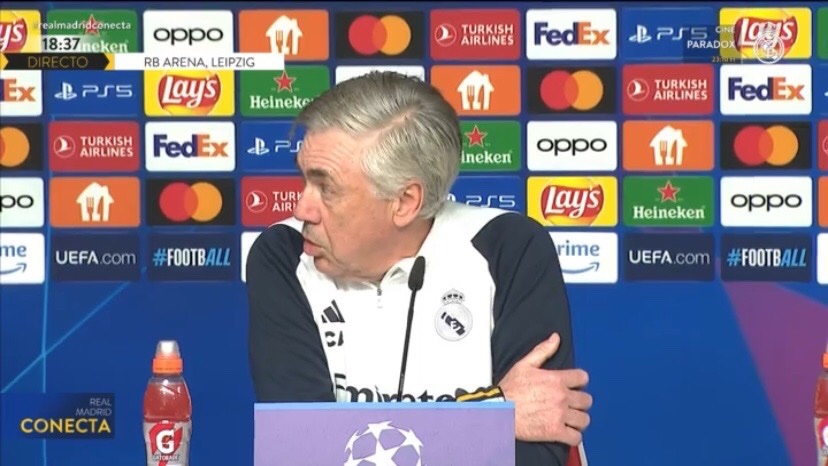 Ancelotti just said there are 2 kinds of managers - Manager who do nothing - Managers who damage players He said he belong to the first “Manager who do nothing,” meaning he need some quality players to excel. Also went to say, u need to convince them and have certain strategy.