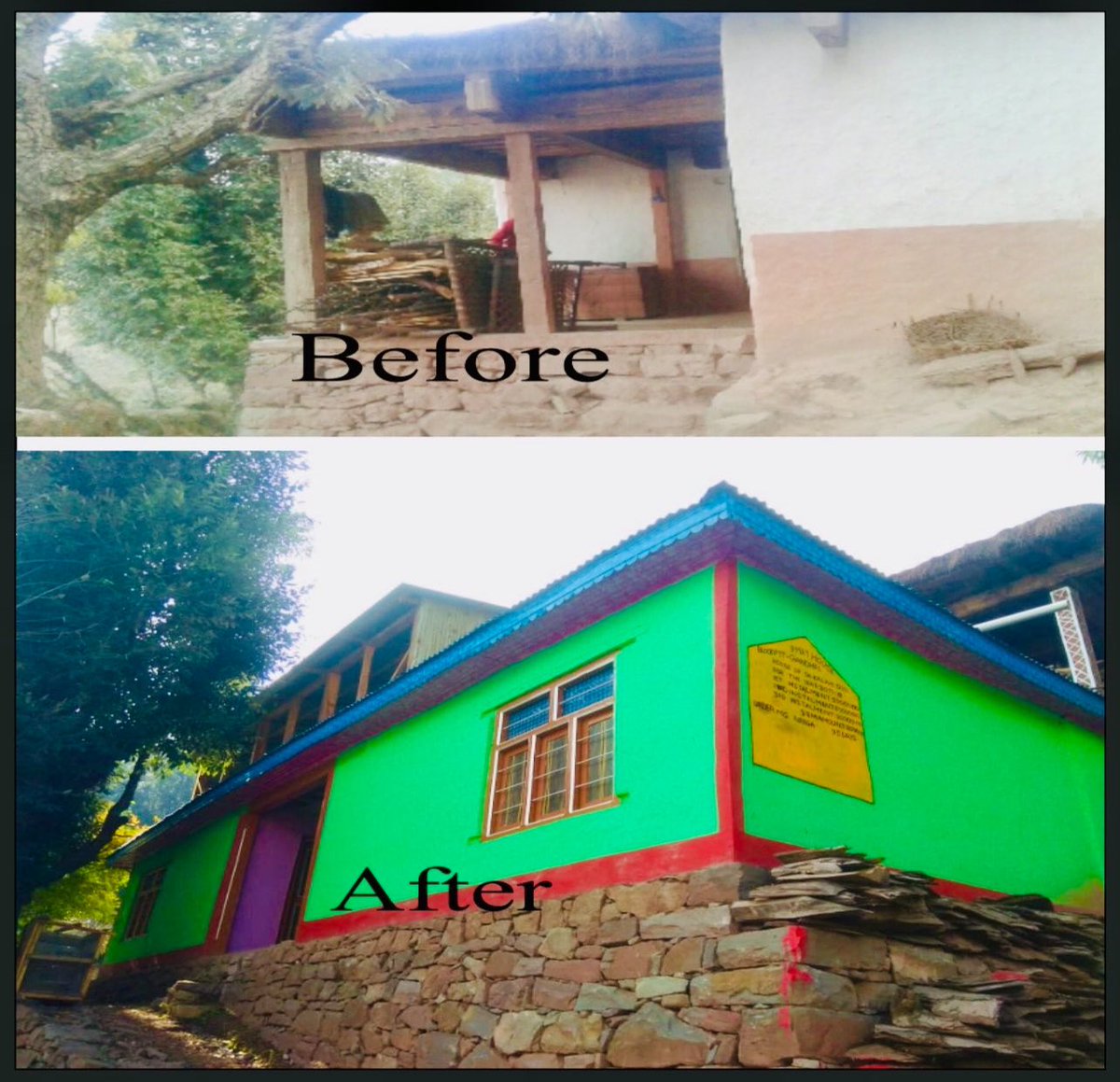 Kalam Din, a symbol of resilience & progress in Block & #PanchayatGandhri, #RambanDistrict #JKUT. From living in a challenging environment to becoming a beneficiary under #PMAYG #MGNREGA & #SBM schemes, his journey inspires us all. #Progress #Hope #housing #ANI
