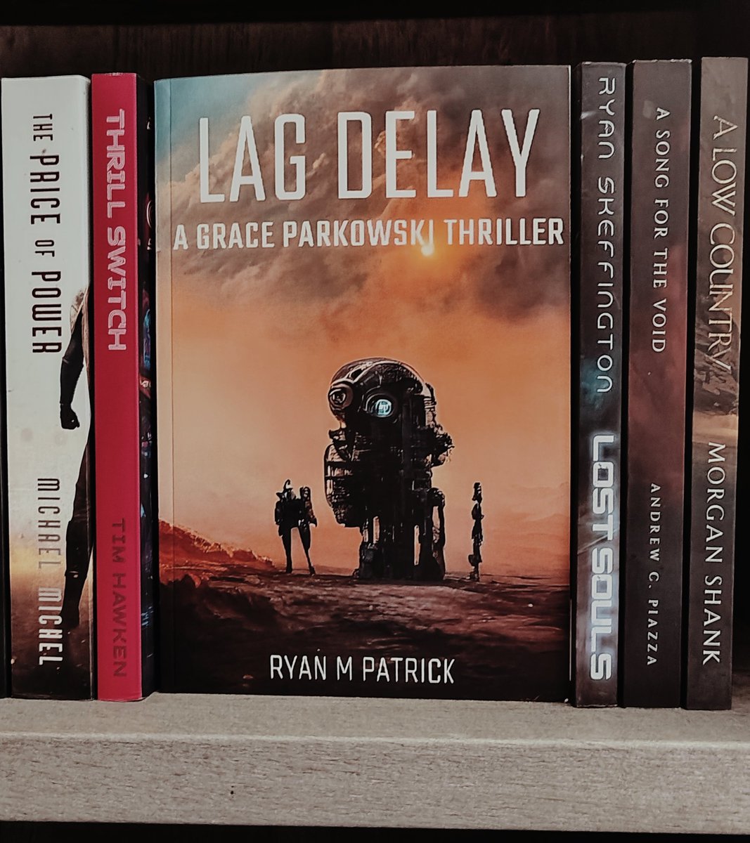 A few days late in posting but ... BOOK MAIL! Check out Ryan Patrick's @ryanpatrickauth debut sci-fi thriller!