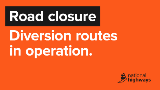 #A303 is closed in both directions between the #A36 (#Deptford) and #A350 (#EastKnoyle / #Chicklade) due to a serious collision. More info, inc. diversions:- nationalhighways.co.uk/travel-updates…