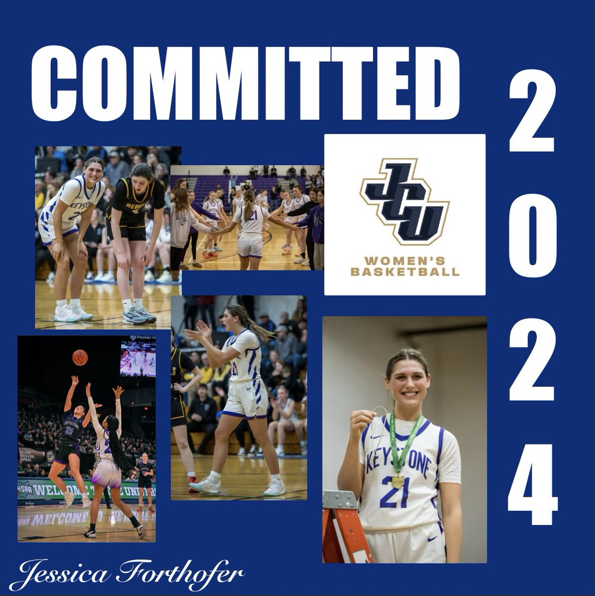 Beyond thankful for this opportunity! 
@KeyLadycatBBall @JCU_WBB @BAndrew2715