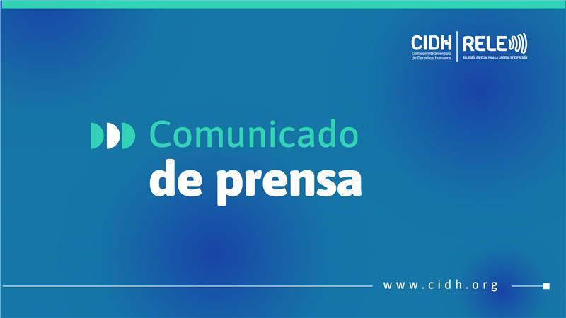 📢Comunicado: La @RELE_CIDH condena el asesinato de los periodistas Jaime Vásquez, Julio Zapata y Hilton Eduardo Barrios en #Colombia🇨🇴, y llama al Estado a investigar los hechos y asegurar la protección de periodistas en el país. Lea el comunicado: oas.org/es/CIDH/jsForm…