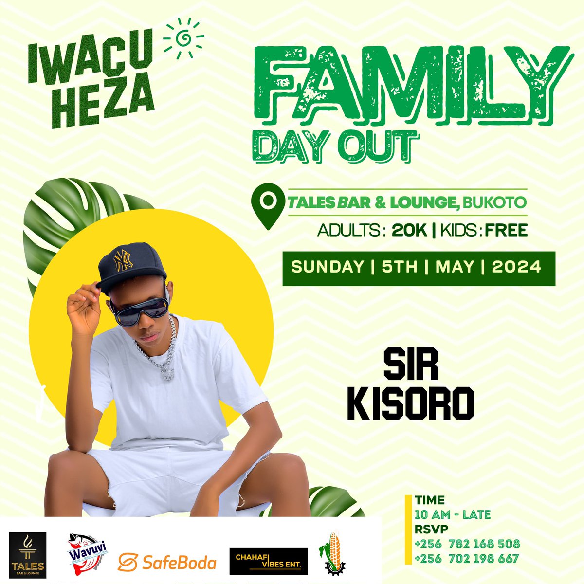 Artistes//

Who’re you excited to watch perform come this Sunday😊?

#IwacuHeza 
#FamilyDayOut 
#TweseTuribamwe