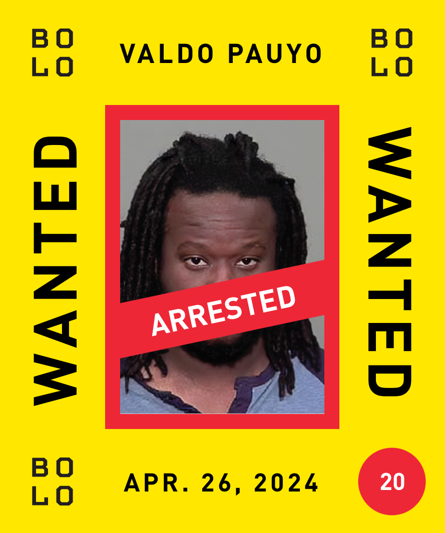 We congratulate the Northeast Nova RCMP Major Crime Unit for the arrest of fugitive Valdo Pauyo in #Montreal on Friday, April 26, 2024, less than 72 hours after being featured by Bolo. Pauyo was wanted by the Northeast Nova RCMP Major Crime Unit on a Canada-wide warrant for