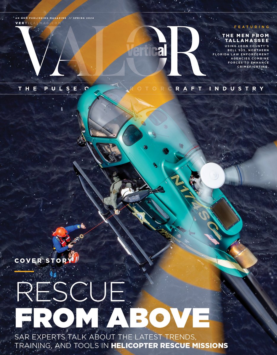 verticalmag's tweet photo. Crimefighting, search and rescue trends, installations, and SO MUCH MORE.

The Spring 2024 issue of Vertical Valor is now available, and you won’t want to miss it!

Read your FREE issue here: https://t.co/qHbidjExXo

#verticalvalor #helicopter #SAR #MetroAviation https://t.co/tm6aMAarh9
