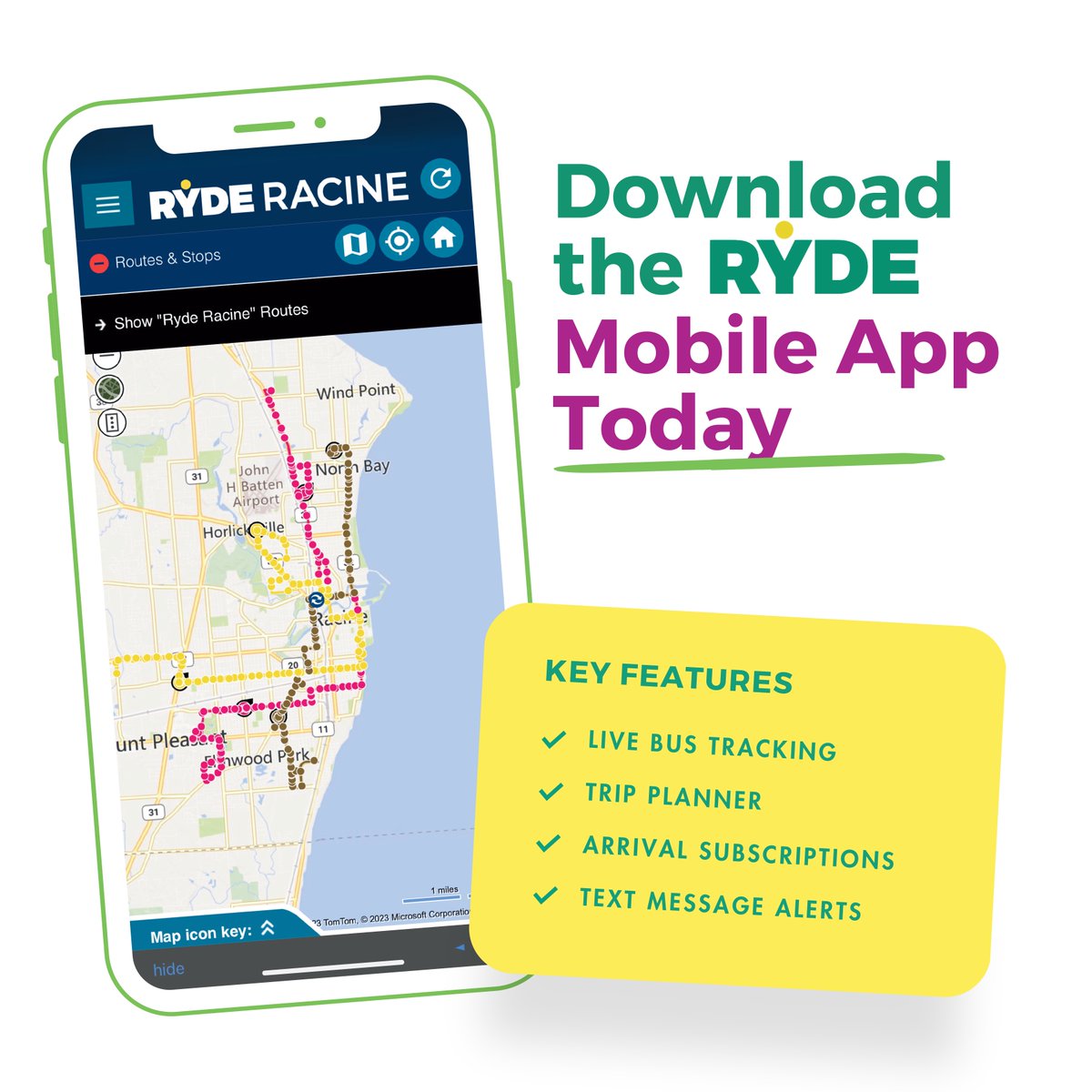 RYDE Racine tweet media