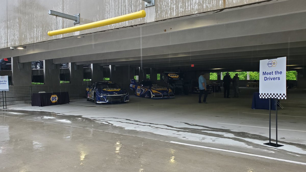 It's a rainy day at NAPA HQ, but that's not stopping us 🏁🎉