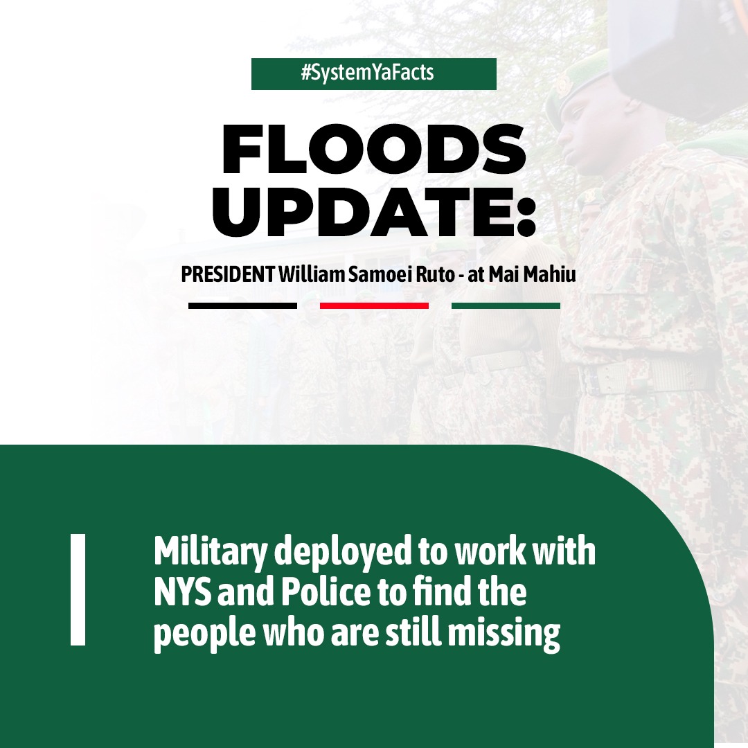 Military Deployed to assist in rescue.
#SystemYaFacts
