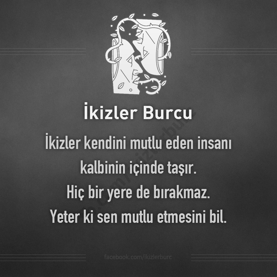 #İkizlerBurcu