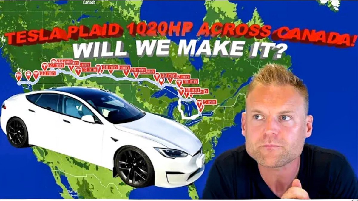 @IvyCharge Woohoo! 🇨🇦 It was a wild ride from Tofino, British Columbia to Cape Spear Newfoundland! Living in my 1020+ Horsepower Tesla along the way! 

Here is the full video playlist:
👉 youtube.com/playlist?list=…