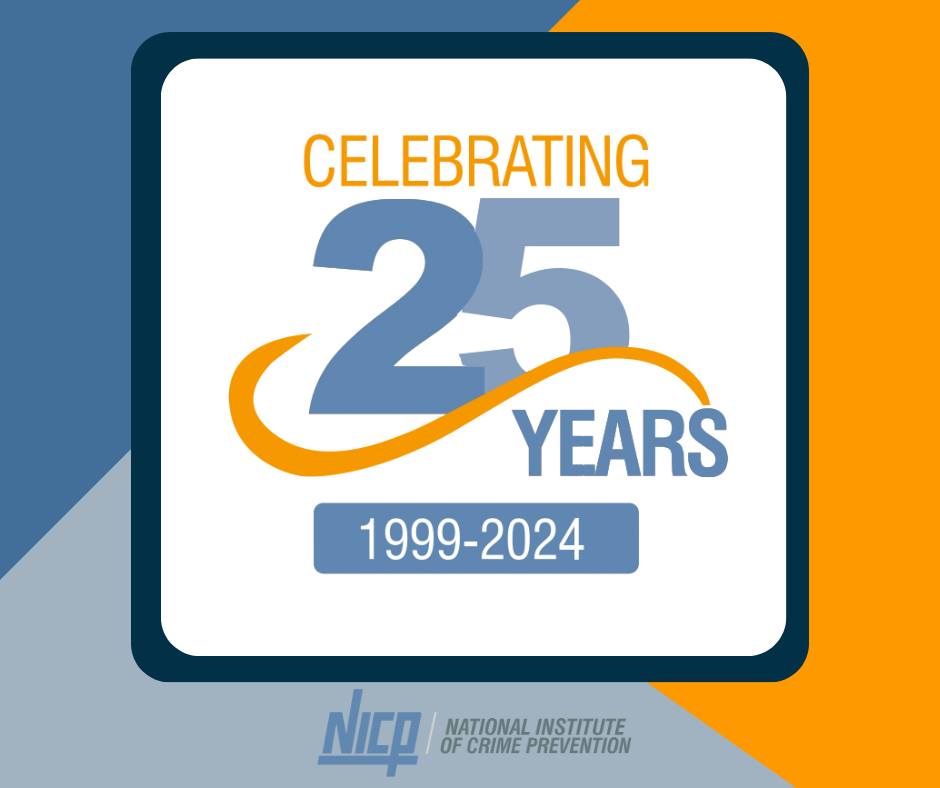 Congratulations to our National Institute of Crime Prevention (NICP) friends on celebrating their 25th anniversary!

#NICP25thAnniversary #CrimePrevention