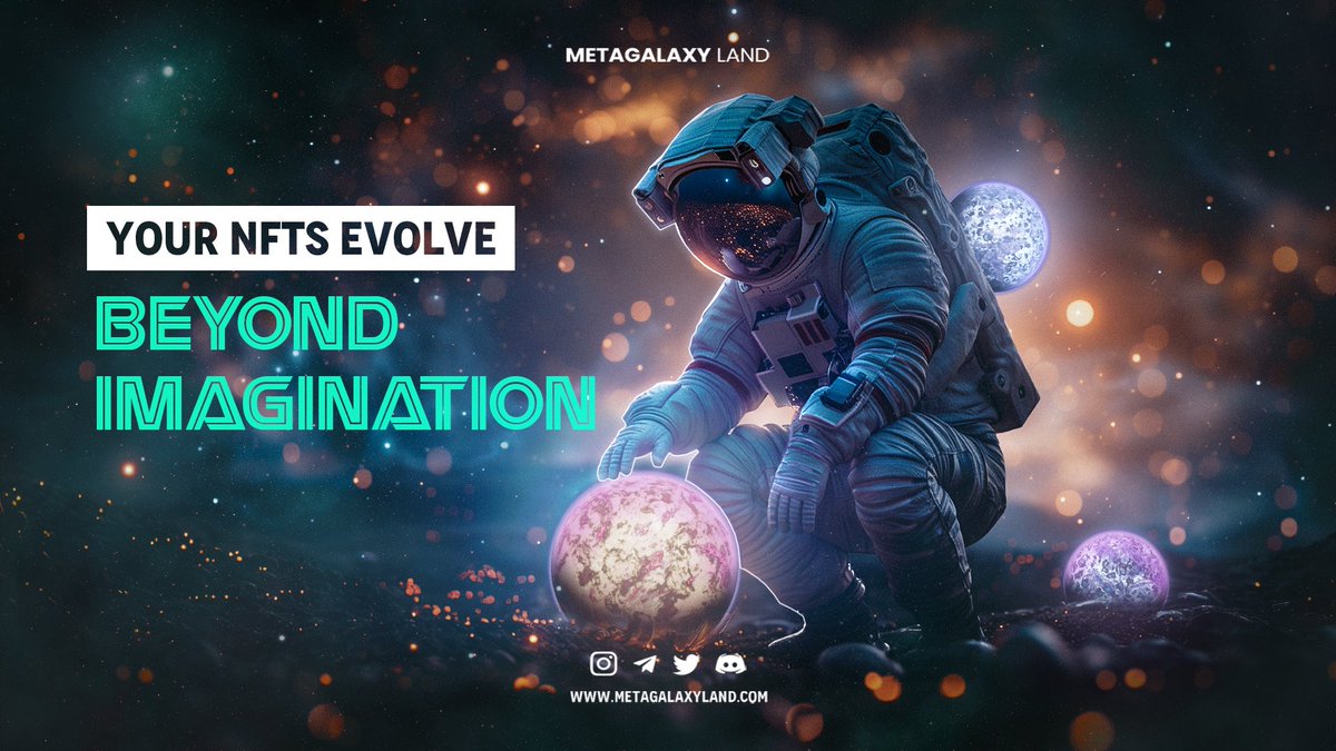 Establish your own colony in the vast expanse of the @metagalaxy universe, collect rewards, and gain an edge over your competitors!

Come on, start playing, and win while you're at it.💰

#NFT #GameFi #MetagalaxyLand 🚀