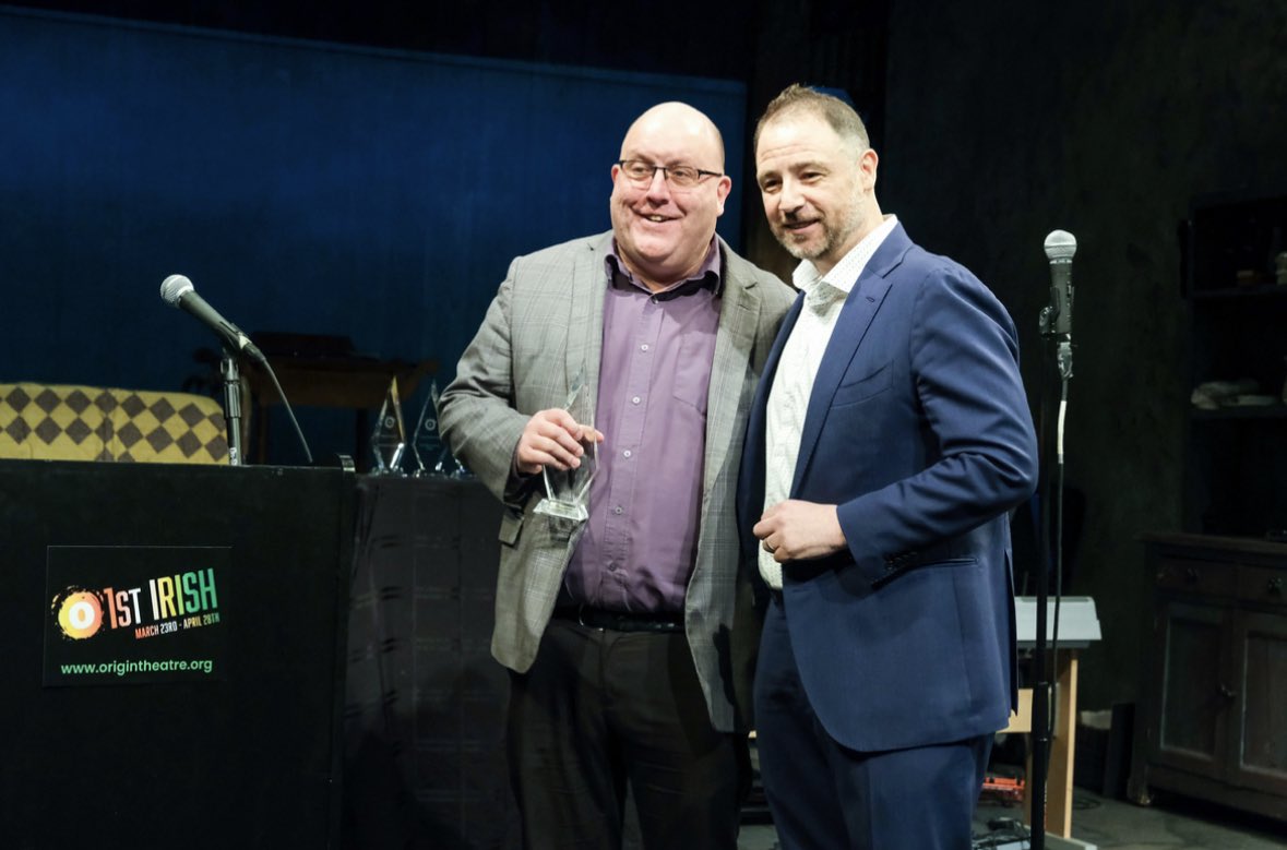 Massive Congrats to @KearnsWriter John Kearns whose beautiful play BOANN AND THE WELL OF WISDOM picked up this years Jude’s selection for BEST PLAY #1stIrishawards and to all who took part in this years @OriginTheatre1 #1stIrish2024