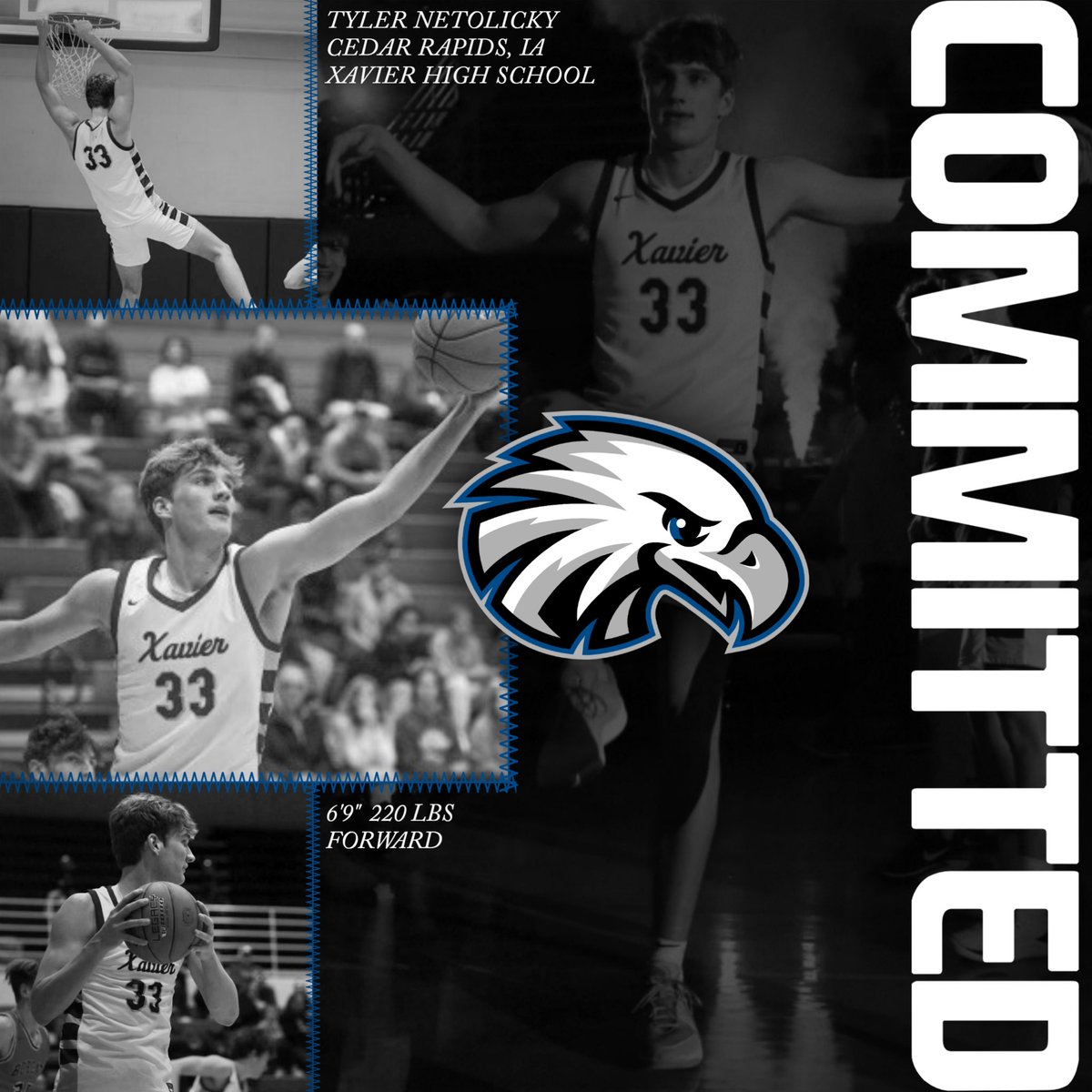 Tyler Netolicky (@netolicky_tyler) on Twitter photo Beyond blessed and excited to announce that I have committed to Kirkwood Community College. Huge thanks to all family, friends, and coaches who helped me along the way!
<a href="/KCC_MBB/">Kirkwood Men's Basketball</a> Beyond blessed and excited to announce that I have committed to Kirkwood Community College. Huge thanks to all family, friends, and coaches who helped me along the way!
<a href="/KCC_MBB/">Kirkwood Men's Basketball</a>