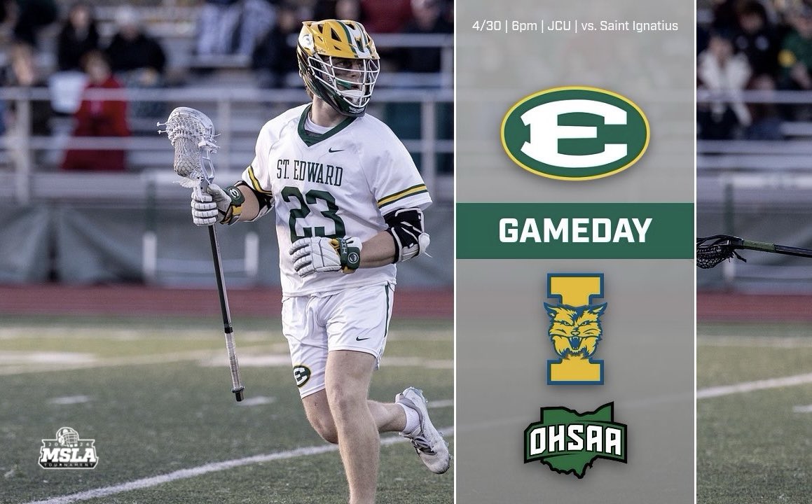 Game #14 🚖 🏫 🏟️: Shula Stadium, Wasmer Field ~ @JohnCarrollU ⏰: Var 6pm 📅 Tues 4/30 🆚: @SIHSLacrosse 🎟️: Free Admission 📺 | 🖥️: tinyurl.com/3rjv7h57 📰: tinyurl.com/yscn3u69 #Forward | #EdsUp🦅 🥍 Sr. Bryan Ramsey #23 📸 @scottmayberry