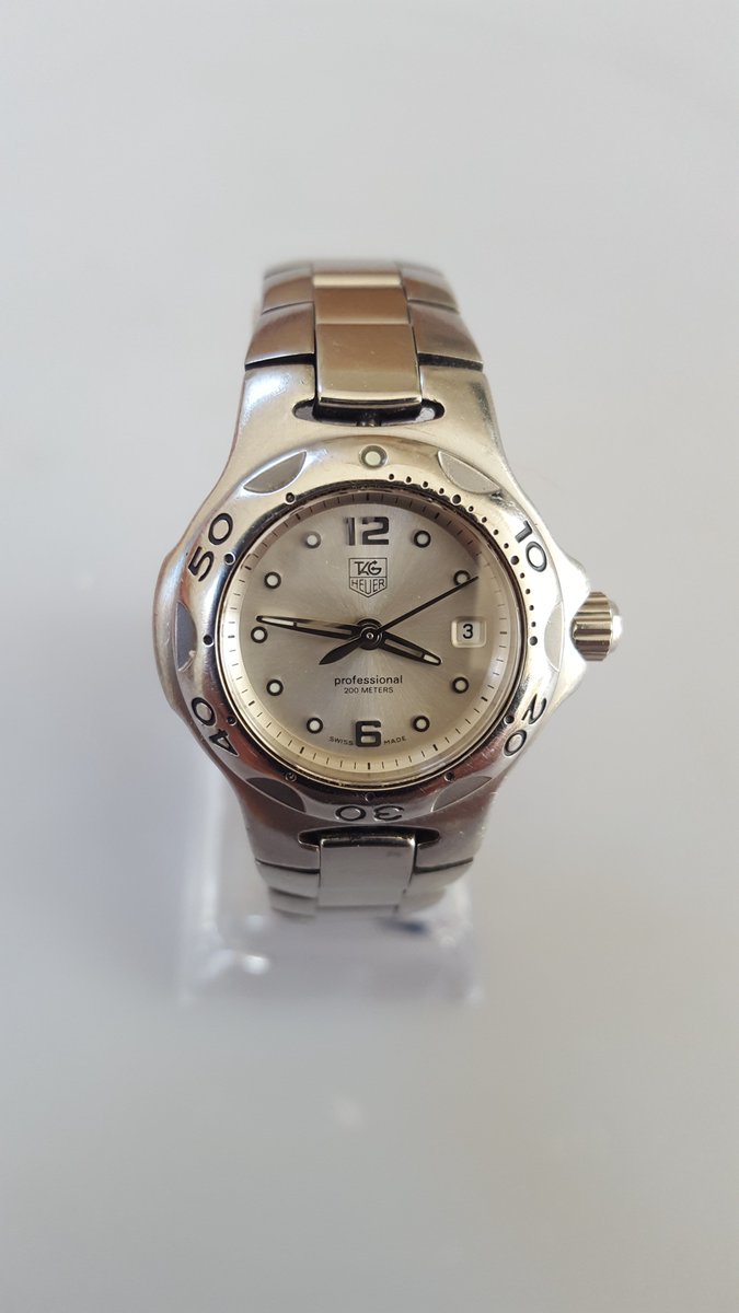 SWISS TAG HEUER KIRIUM WL131E STAINLESS STEEL LADIES QUARTZ WATCH WITH DATE FOR SALE £395.   VISIT MY EBAY SITE FOR DETAILS.  
EBAY LINK IN MY PROFILE.  
#TAGHEUER #WATCH #WATCHES #SWISSWATCH #SWISSWATCHES #Seiko #Swiss #Rolex #Omega #Tissot #Oris #Cartier #Gucci #Longines