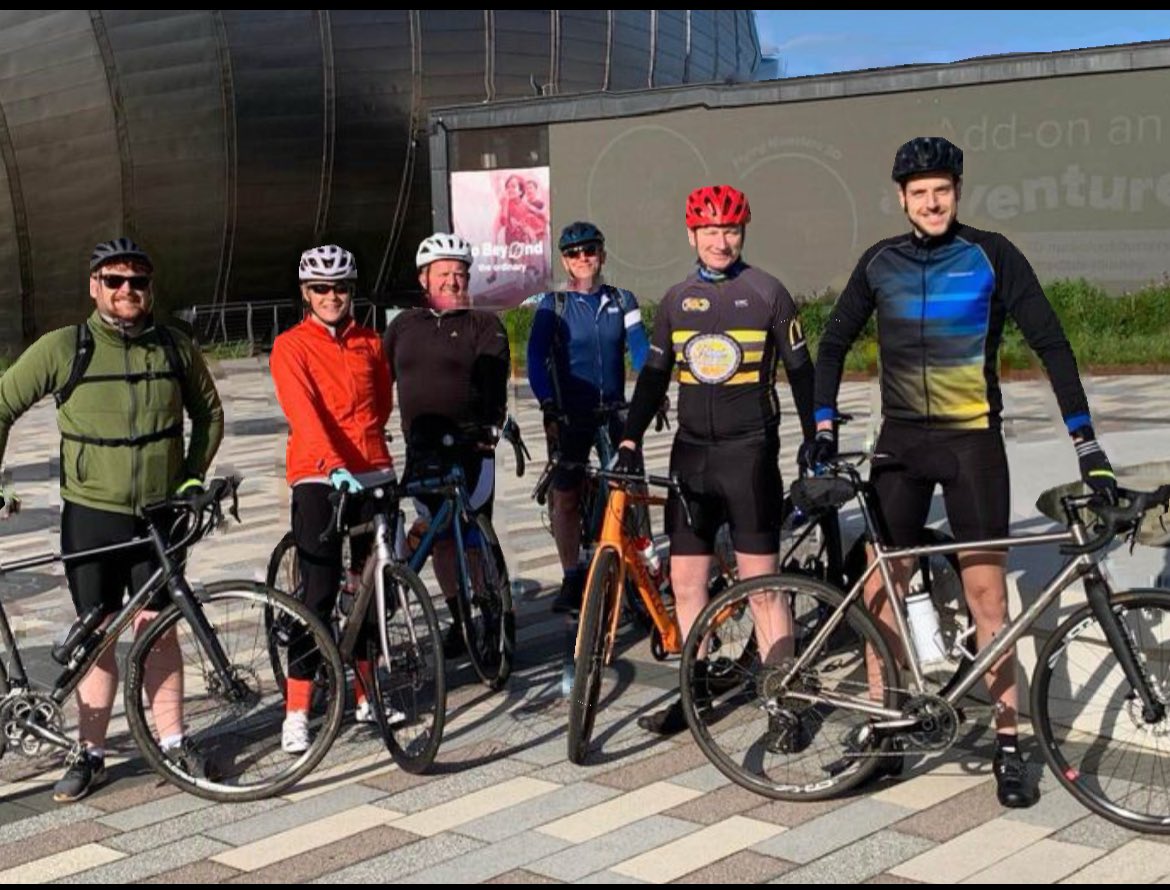 🚲 ⛴️ 

Final group training ride for the DBA cyclists before taking on 5-Ferries challenge on Saturday 11 May…Well done team! 💪 

Raising money for <a href="/Beatson_Charity/">Beatson Cancer Charity</a> 

Feel free to donate!

#5FerryChallenge
