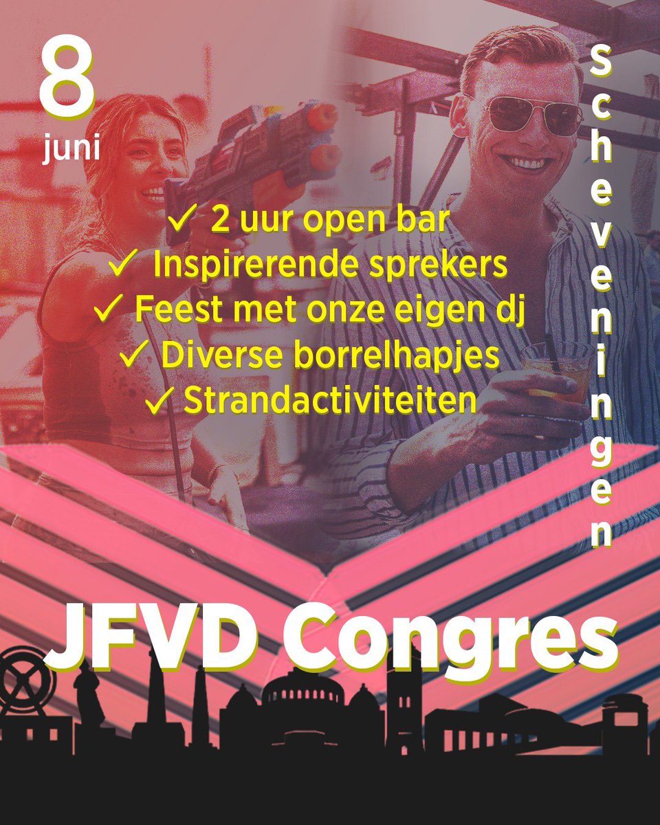 En waterpistolen. En waterballonnen. Oh ja, en een lunch! Hadden we al gezegd dat er driehonderd leden komen? Nou, bij deze! We hebben zelfs de weergoden gesproken en zij beloofden ons fantastisch weer. ☀️ Tickets via fvd.nl/events/jfvd-st…