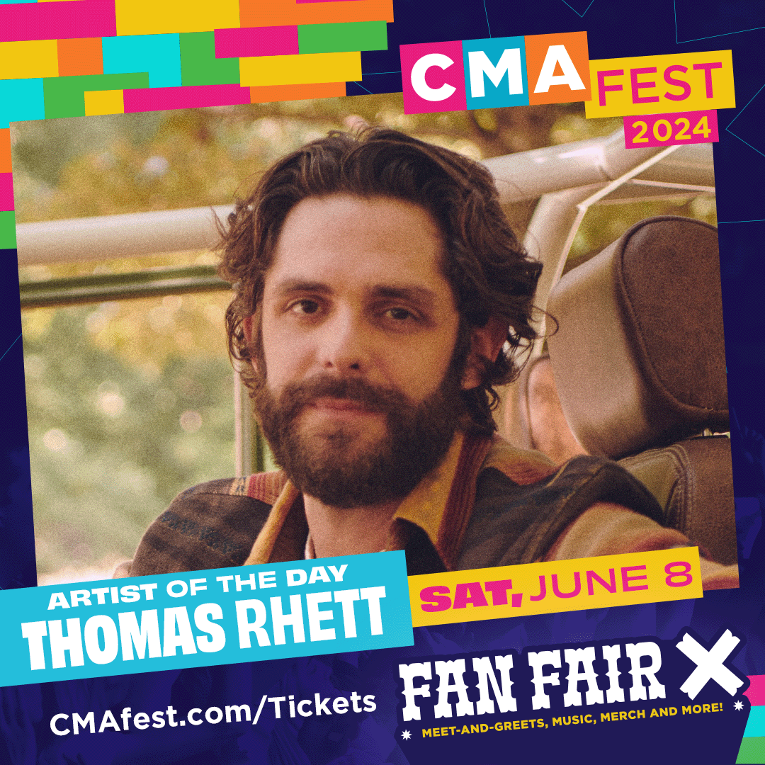 So excited to be #CMAfest's Artist Of The Day on Saturday, 6/8! Come join us inside Fan Fair X to support the @cmafoundation 🤘 Get tickets: cmafest.com/fanfairx/ @CountryMusic