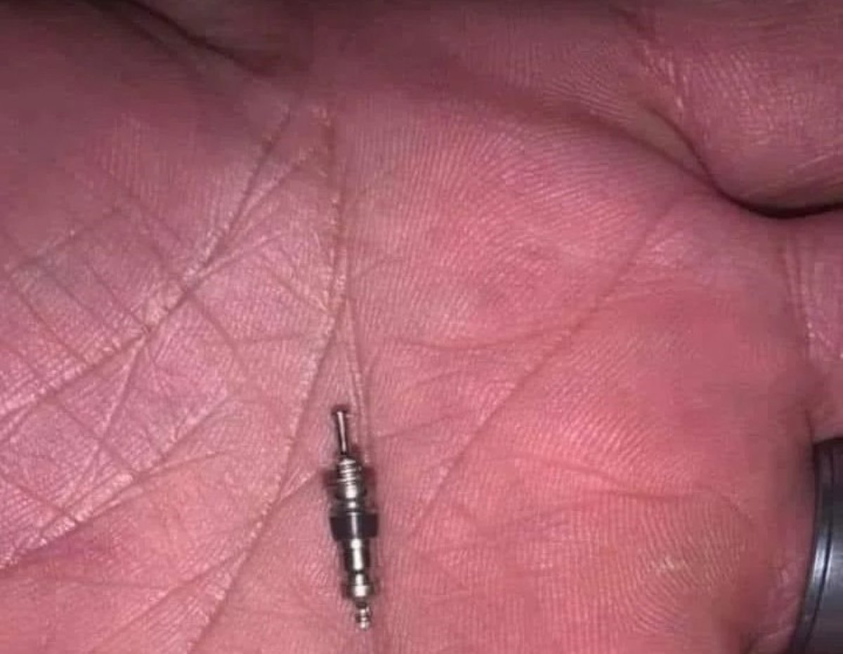 Today's dose of the internet being a totally normal place... Cyclists dumbfounded by bizarre online conspiracy theory claiming bike inner tube valve is a '5G antenna tracking device' inserted under skin after Covid jab road.cc/308119