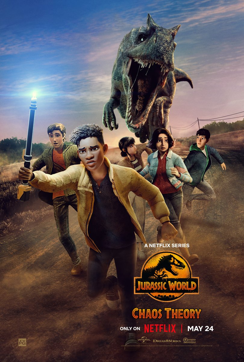 The Nublar Five? Check out the new poster for #JurassicWorld: #ChaosTheory