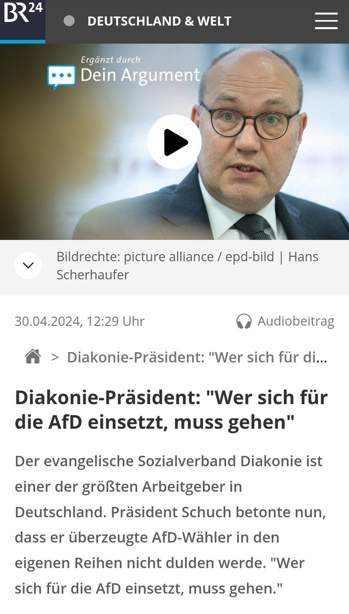 Wer wie Herr #Schuch von der @diakonie als Arbeitgeber versucht, das Wahlverhalten der Mitarbeiter mit #Drohungen zu beeinflussen, ist nicht nur ein totalitärer #Verfassungsfeind, sondern begeht den nach § 108 II StGB strafbaren Versuch der #Wählernötigung. Wir vertreten (1/2)