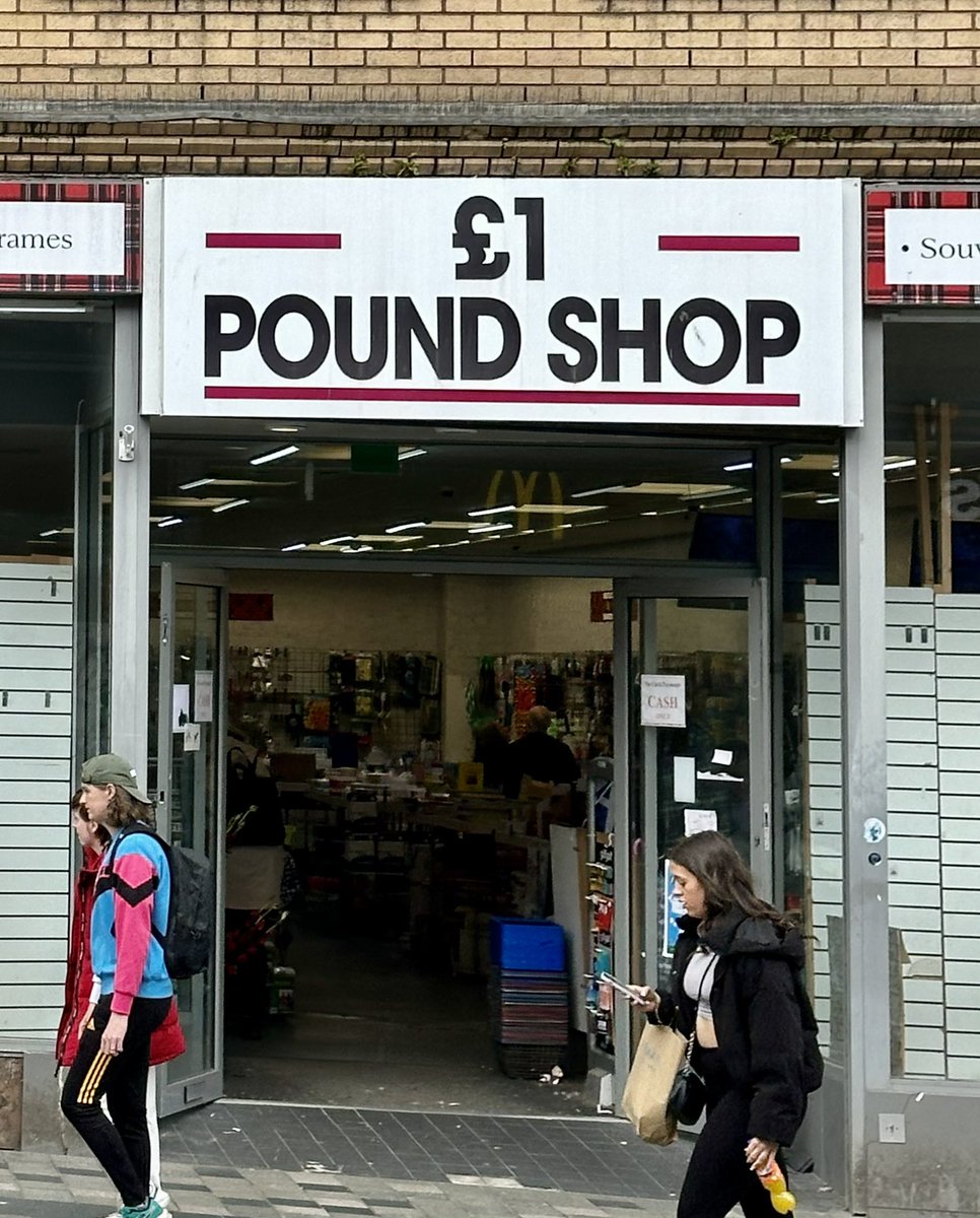 I have questions…. Is this a Pound Shop, a Pound Pound Shop or a One Pound Pound Shop?