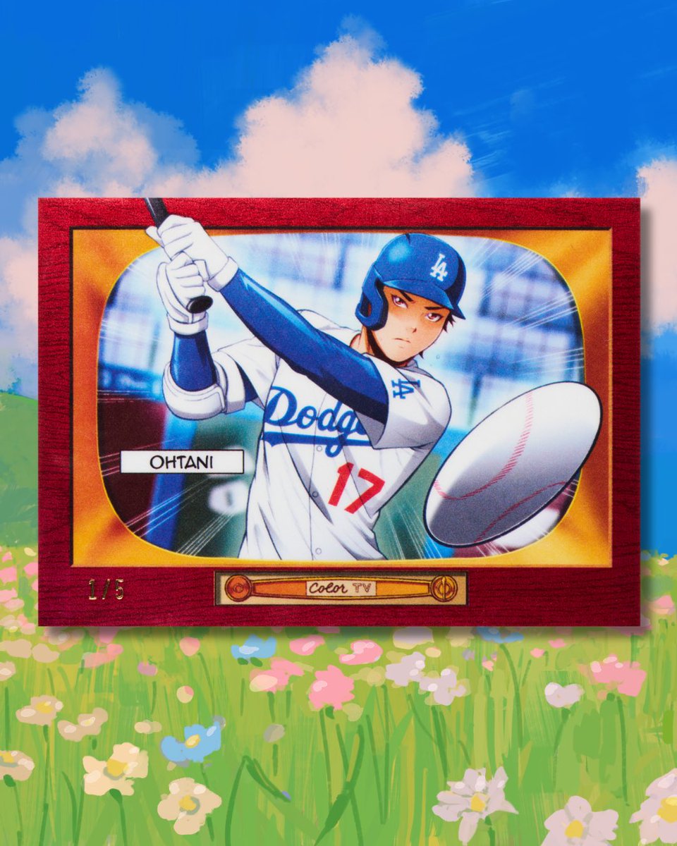 𝗙𝗜𝗥𝗦𝗧 𝗟𝗢𝗢𝗞: The newest case hit in 2024 Bowman…the 1955 Bowman Anime.