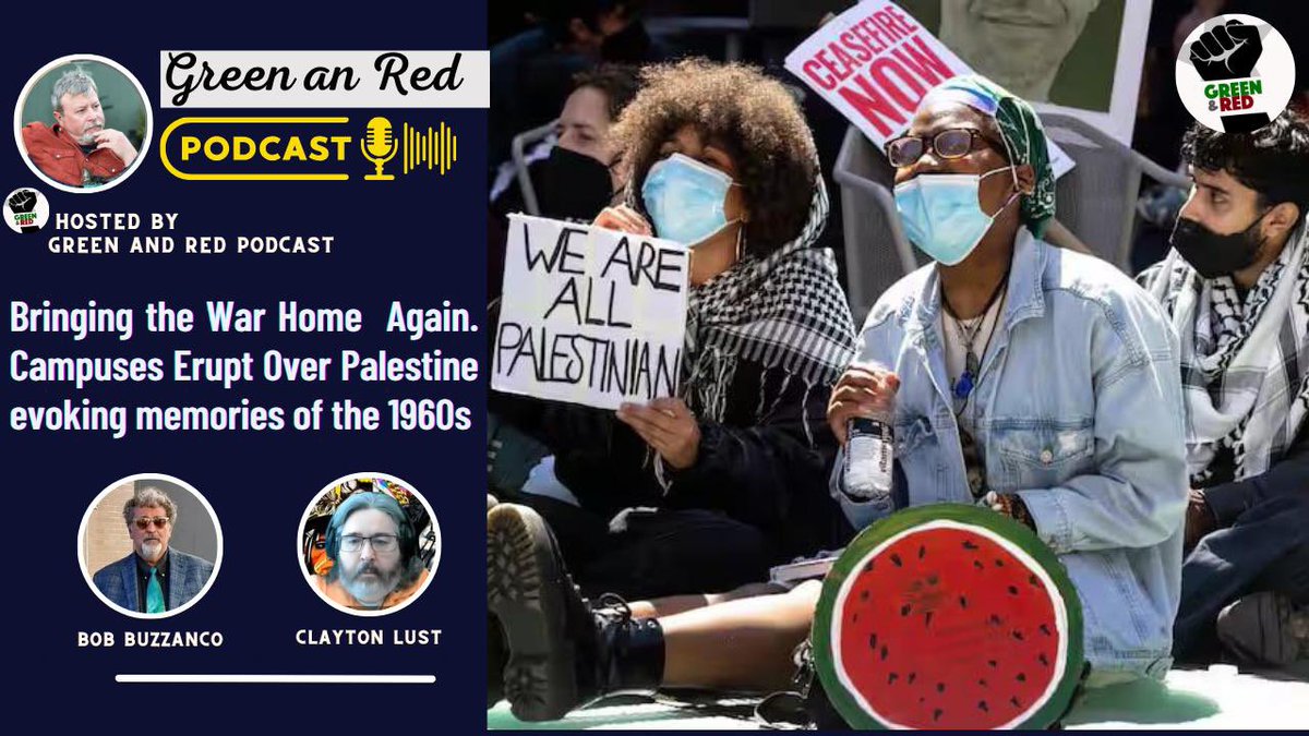 ~NEW EPISODE~ The world is on fire! 🔥 Campuses across the US and the world have erupted in solidarity with Palestine. We discuss the history of radical student movements at Columbia and current events. 🎙️: bit.ly/3Wg7CSQ
