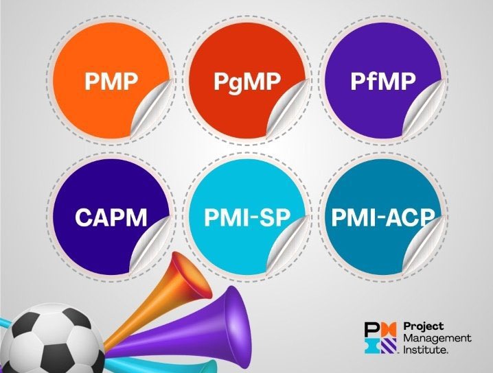 شهادات معهد #PMI
 للطلب والإستفسار
1/ إدارة المشاريع الإحترافية (#PMP)®️
2/إدارة المخاطر الإحترافية (#RMP)®️
3/الزمالة في إدارة المشاريع (#CAPM)®️
4/برنامج الإدارة الإحترافية (#PgMP)®️
5/مهنية في إدارة المحافظ(#PfMP)®️
#الضمان_الاجتماعي_المطور