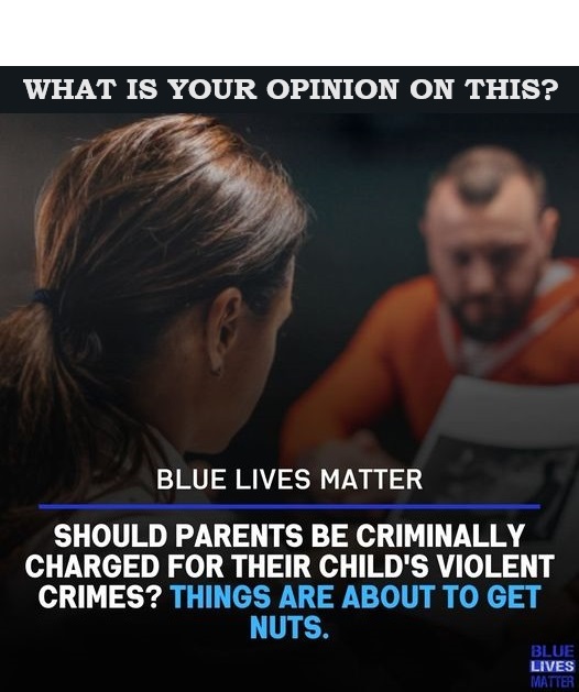 Hmmm,,What is your opinion? Should parents be culpable for raising mini-terrorists?
