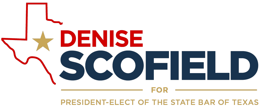 Texas Lawyers — the <a href="/statebaroftexas/">State Bar of Texas</a> election ends today at 5 PM!  So if you haven’t had a chance to vote for Denise Scofield for President-Elect, please do so now:

texasbar.com/AM/Template.cf…