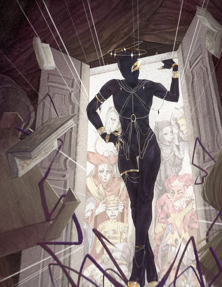 fungiwhale's tweet image. In the Court of Alagadda
 #SCPvisualarchives #alagadda #SCP