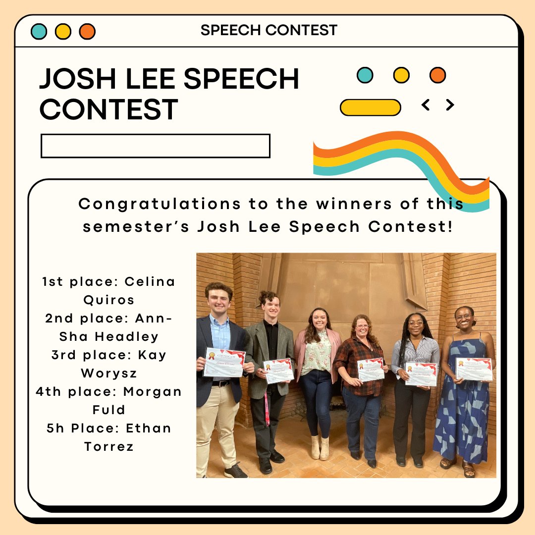 Happy Tuesday! Here is this week's Department of Communication Newsletter! Good luck on finals, and a reminder for all graduating students to tag us in their graduation photos so we can share them on social media, part 2.