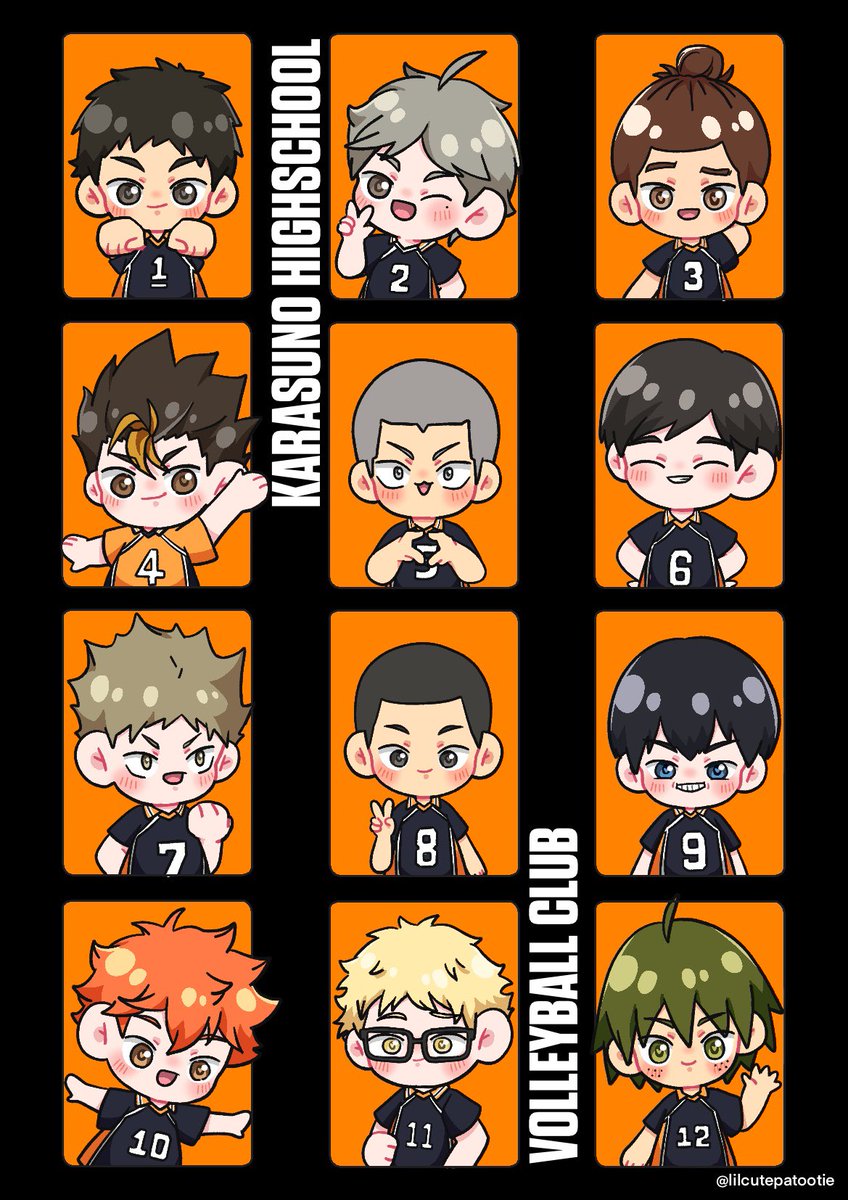 Crow Squad!🐦‍⬛🏐

#KARASUNO #ハイキュー