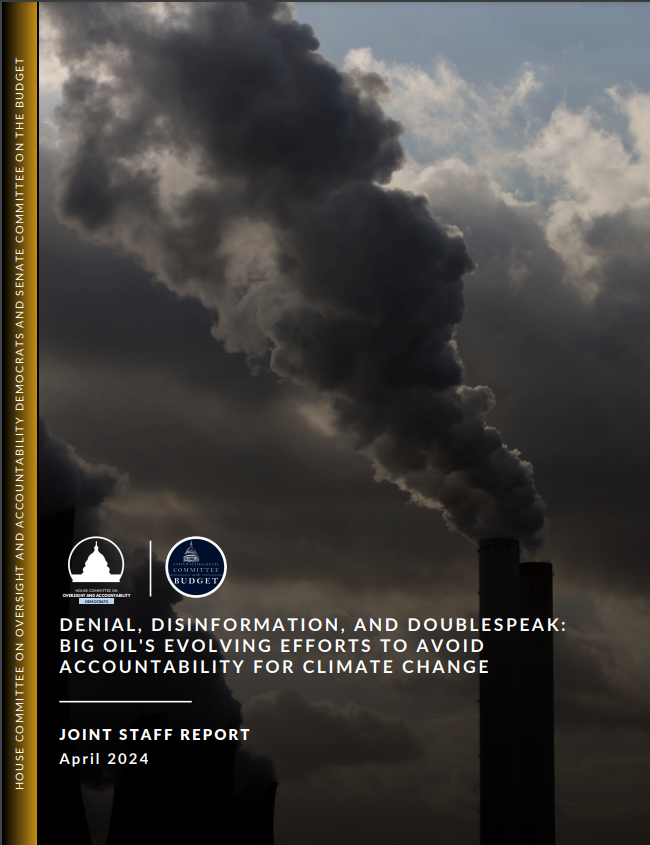 Aria Kovalovich (@ariakov) on Twitter photo 🚨TODAY, <a href="/SenateBudget/">Senate Budget Committee</a> and <a href="/OversightDems/">Oversight Dems</a> released a 66-page joint staff report on modern-day fossil fuel industry doublespeak on climate change. We've released 10s of thousands of pages of internal execs' docs and communications that shine a light on Big Oil's deception. ⬇️ 🚨TODAY, <a href="/SenateBudget/">Senate Budget Committee</a> and <a href="/OversightDems/">Oversight Dems</a> released a 66-page joint staff report on modern-day fossil fuel industry doublespeak on climate change. We've released 10s of thousands of pages of internal execs' docs and communications that shine a light on Big Oil's deception. ⬇️