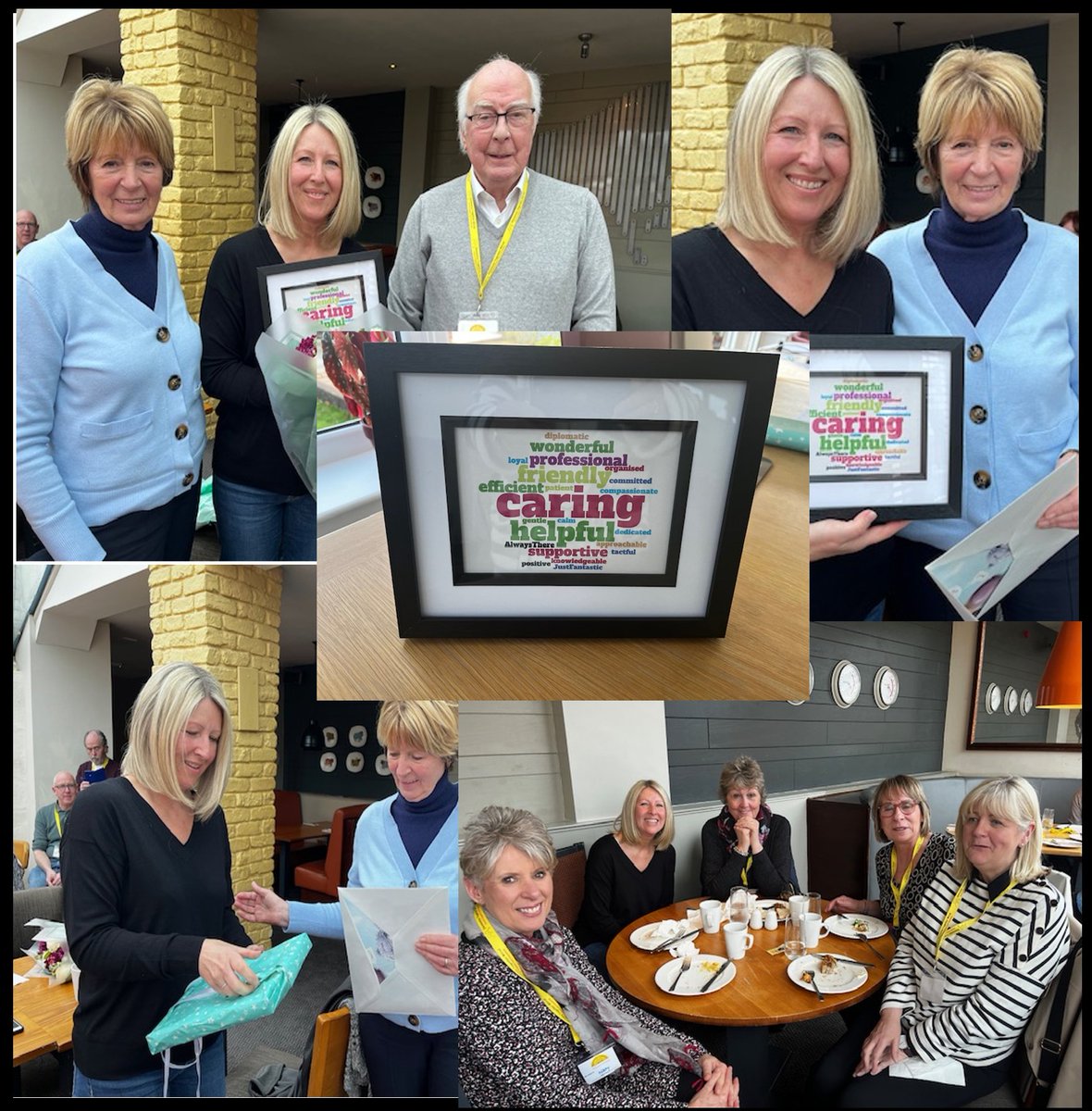 Last week we said a very fond farewell to our lovely administrator Colette who is moving on to exciting pastures new. The word collage summed up Colette perfectly. All of us at Dementia Together Wirral wish Colette and her family all the very best for this new chapter.