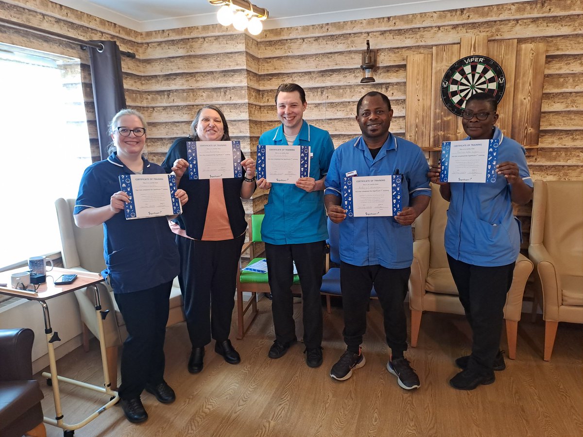 Second session of Significant 7+ training and Sepsis Awareness and SBAR by Isabel at Upminster Nursing Home. Dysphagia awareness was completed virtually by Rebecca Evans. Great afternoon. @NELFT @Significant_7 @nutsaboutnursin @Suzanne70889915 @wmakala